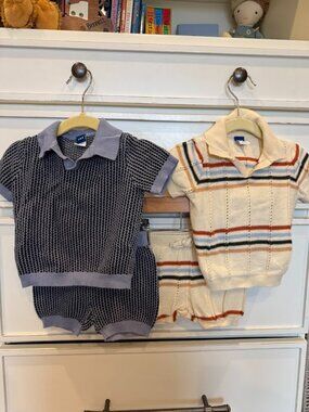 Two Old Navy Baby Summer Sets | 6-12M